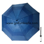 60" Solid Double Canopy Golf Umbrella (Bulk 25)