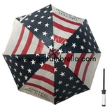 60" American Flag Umbrella (Bulk 25)