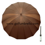 60" Deluxe 16 Panel Golf Umbrella (Bulk 25)